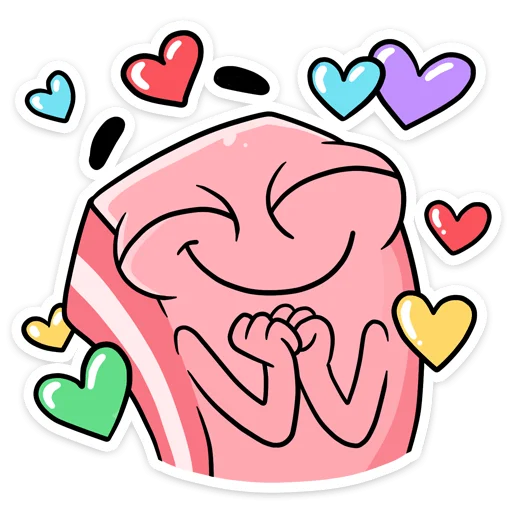 😍 Стикер «Канцелярики» для Telegram