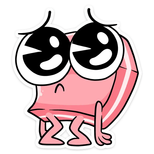 🥺 Стикер «Канцелярики» для Telegram