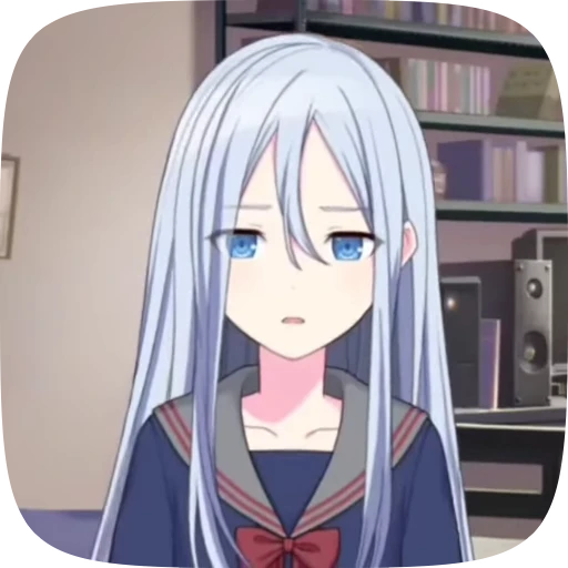 😕 Стикер «Yoisaki Kanade» для Telegram