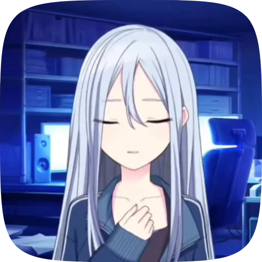 😌 Стикер «Yoisaki Kanade» для Telegram