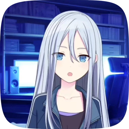 😑 Стикер «Yoisaki Kanade» для Telegram