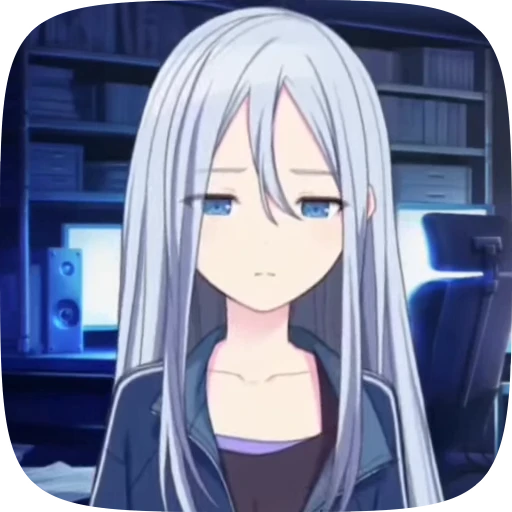 😔 Стикер «Yoisaki Kanade» для Telegram