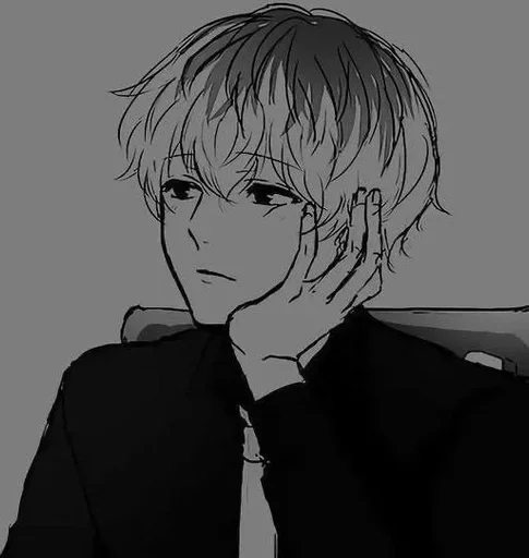 ☕️ Стикер «Kaneki Ken» для Telegram