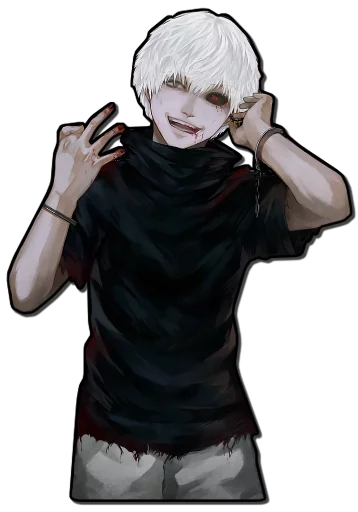 😏 Стикер «Kaneki Ken [รקร]» для Telegram