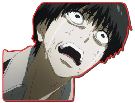 😭 Стикер «Kaneki Ken [รקร]» для Telegram