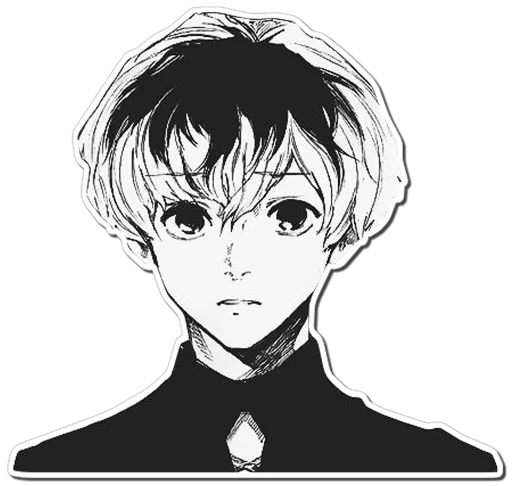🙁 Стикер «Kaneki Ken [รקร]» для Telegram