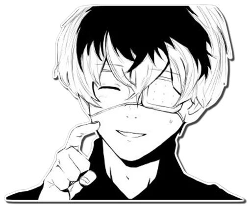 😅 Стикер «Kaneki Ken [รקร]» для Telegram