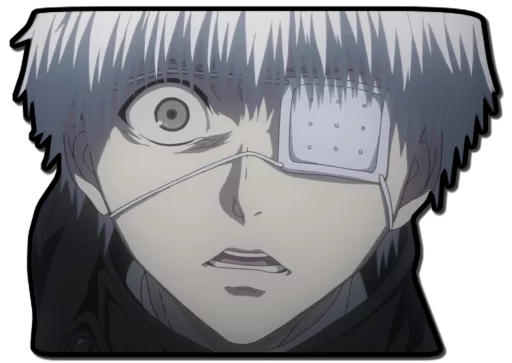 😧 Стикер «Kaneki Ken [รקร]» для Telegram