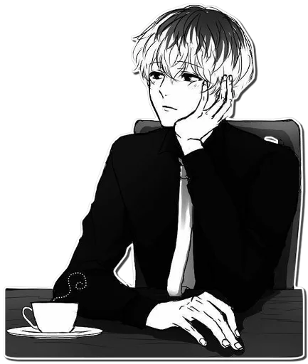 ☕️ Стикер «Kaneki Ken [รקร]» для Telegram