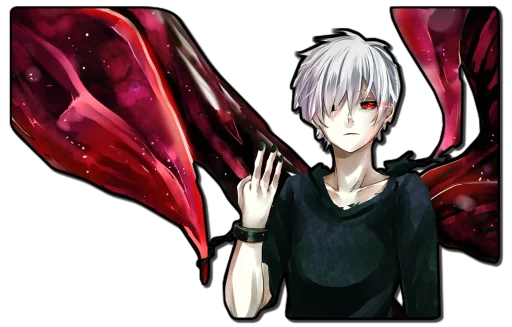 😕 Стикер «Kaneki Ken [รקร]» для Telegram
