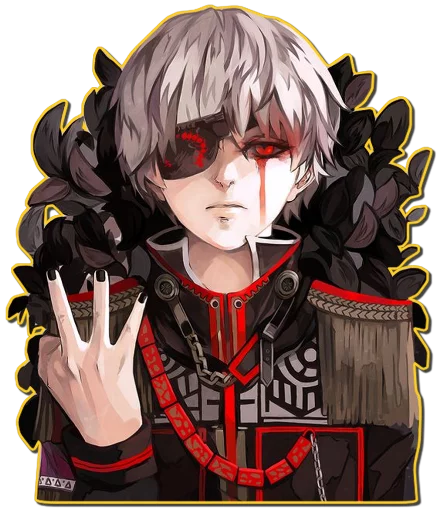 😐 Стикер «Kaneki Ken [รקร]» для Telegram