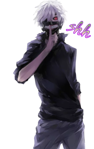 🤫 Стикер «Kaneki Ken [รקร]» для Telegram