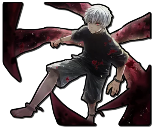 😠 Стикер «Kaneki Ken [รקร]» для Telegram