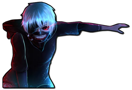 👁 Стикер «Kaneki Ken [รקร]» для Telegram