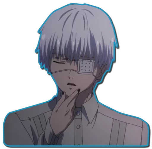 🤔 Стикер «Kaneki Ken [รקร]» для Telegram