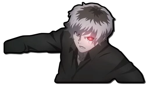 😡 Стикер «Kaneki Ken [รקร]» для Telegram