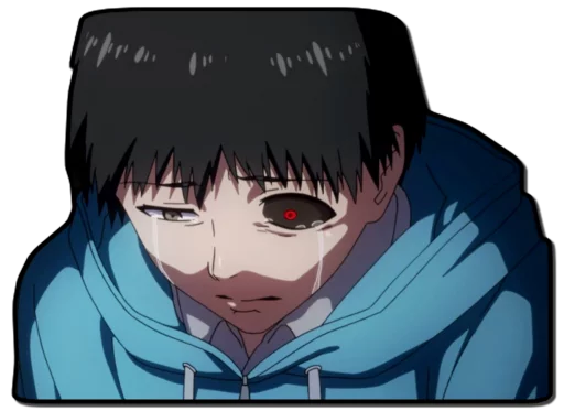 😭 Стикер «Kaneki Ken [รקร]» для Telegram
