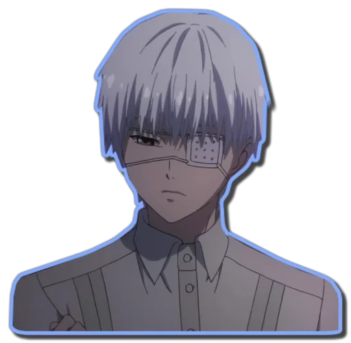 😕 Стикер «Kaneki Ken [รקร]» для Telegram