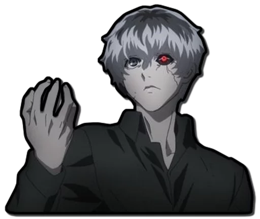 😕 Стикер «Kaneki Ken [รקร]» для Telegram
