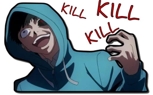 😈 Стикер «Kaneki Ken [รקร]» для Telegram