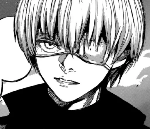 🤍 Стикер «かねき けん 4» для Telegram