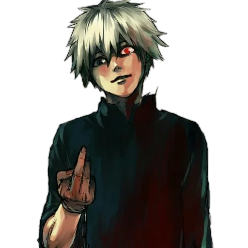 🙂 Стикер «Kaneki Ken Кен Канеки» для Telegram