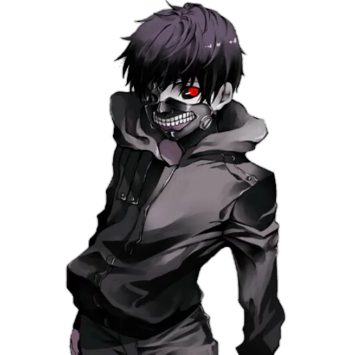 😒 Стикер «Kaneki Ken Кен Канеки» для Telegram