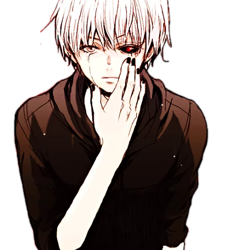 😐 Стикер «Kaneki Ken Кен Канеки» для Telegram