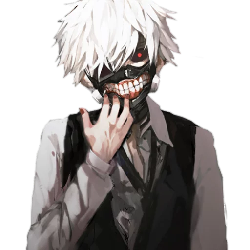😬 Стикер «Kaneki Ken Кен Канеки» для Telegram