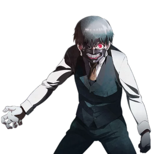 😠 Стикер «Kaneki Ken Кен Канеки» для Telegram
