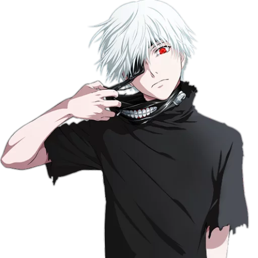 😐 Стикер «Kaneki Ken Кен Канеки» для Telegram