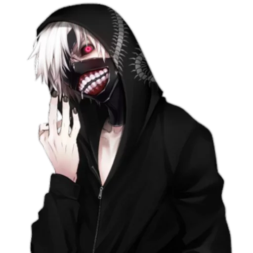 😤 Стикер «Kaneki Ken Кен Канеки» для Telegram