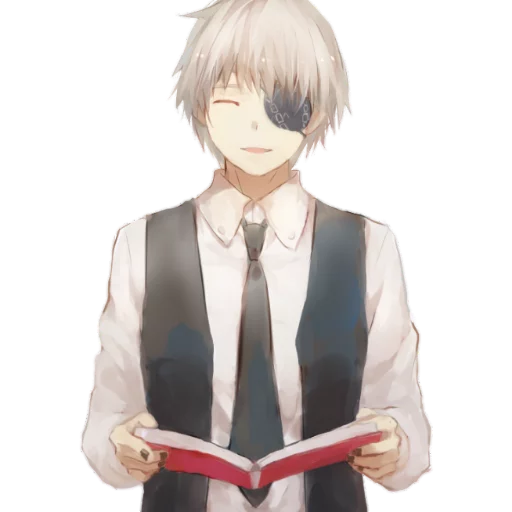 😄 Стикер «Kaneki Ken Кен Канеки» для Telegram