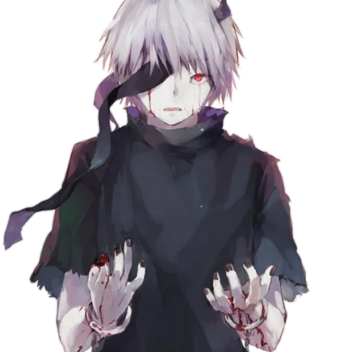 😓 Стикер «Kaneki Ken Кен Канеки» для Telegram