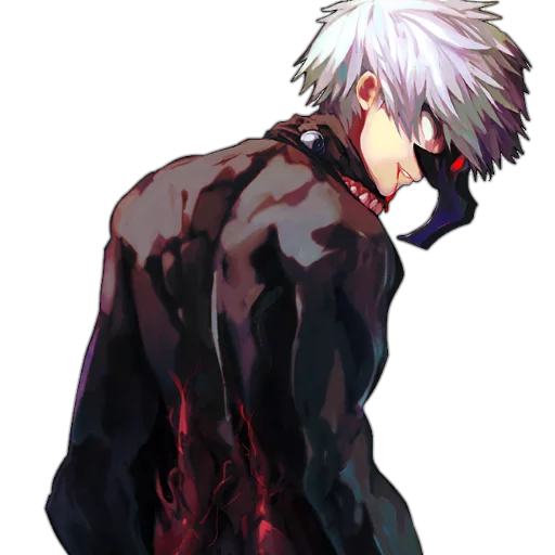 😒 Стикер «Kaneki Ken Кен Канеки» для Telegram