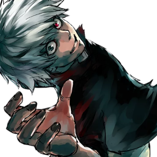 ✋ Стикер «Kaneki Ken Кен Канеки» для Telegram