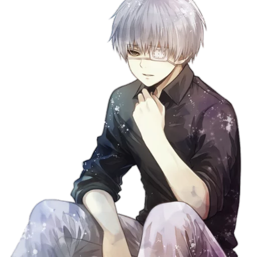 🤔 Стикер «Kaneki Ken Кен Канеки» для Telegram