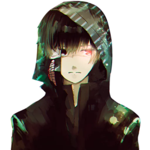😐 Стикер «Kaneki Ken Кен Канеки» для Telegram