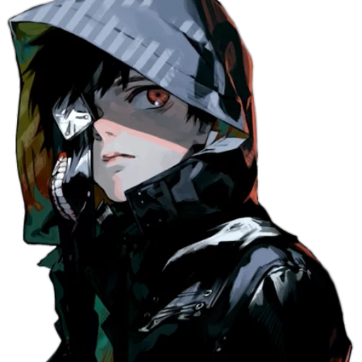 😒 Стикер «Kaneki Ken Кен Канеки» для Telegram