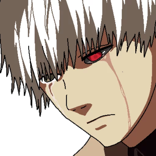 😢 Стикер «Kaneki Ken Кен Канеки» для Telegram