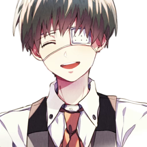 😄 Стикер «Kaneki Ken Кен Канеки» для Telegram