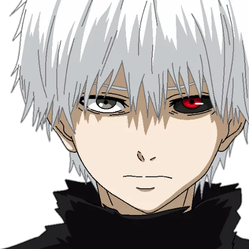 😑 Стикер «Kaneki Ken Кен Канеки» для Telegram