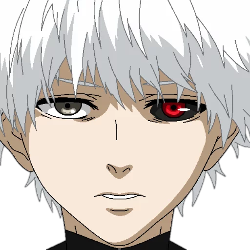 🙁 Стикер «Kaneki Ken Кен Канеки» для Telegram