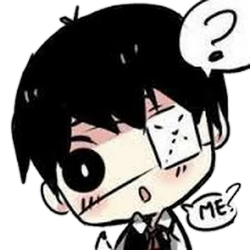 🤔 Стикер «Kaneki Ken Кен Канеки» для Telegram