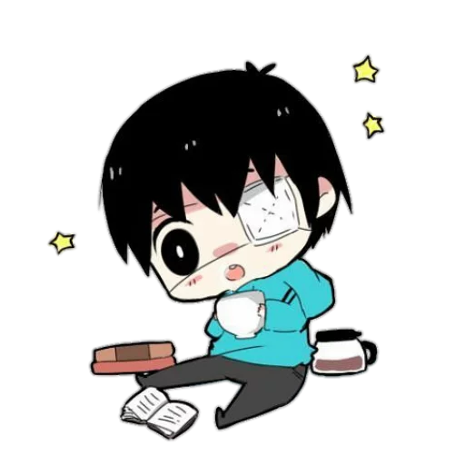✨ Стикер «Kaneki Ken Кен Канеки» для Telegram