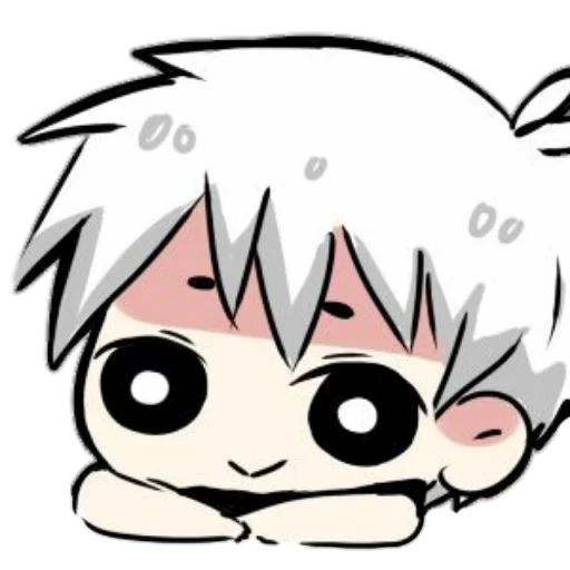 😌 Стикер «Kaneki Ken Кен Канеки» для Telegram