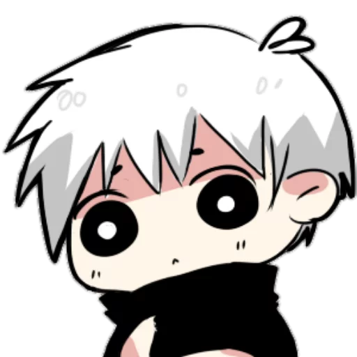 🙁 Стикер «Kaneki Ken Кен Канеки» для Telegram