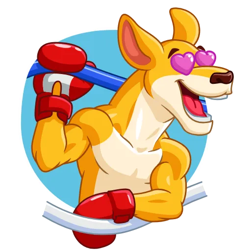 😍 Стикер «Outback Jack» для Telegram