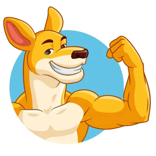 💪 Стикер «Outback Jack» для Telegram