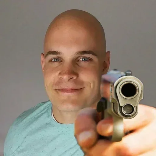 🔫 Стикер «Static memes» для Telegram